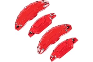 MIKODA Caliper Covers for Tesla model Y 19" 20", 19in 20in Wheel Hub Front and Rear Brake Caliper Covers Compatible with Tesl