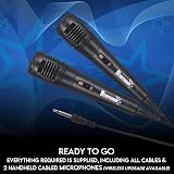 Mr Entertainer Groovebox Karaoke Machine Bluetooth CDG with Screen Lights view 6