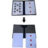 AIMOFAMAG Optical Wallet Card Magic Trick | Close Up Street Magic Gimmick Prop for Magicians | Easy to Do Beginner Magic Tricks for Adults &amp; Teens