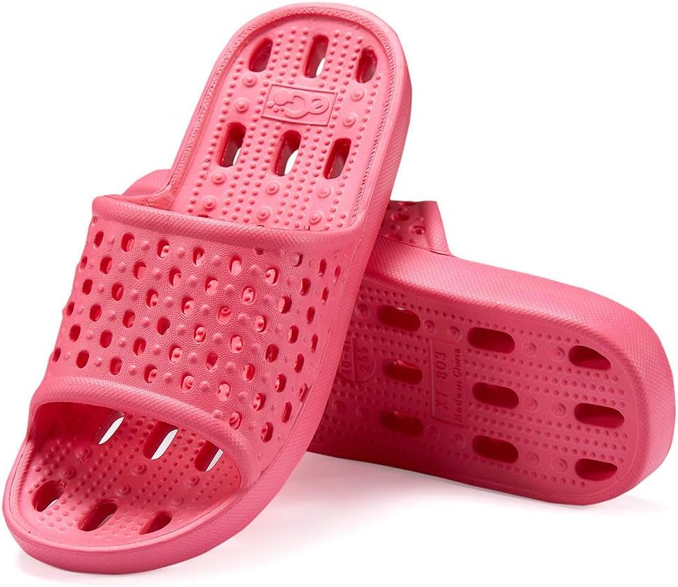 Bathroom Shoes Shower Sandals for Women Non Slip Bath Slippers Soft