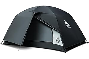 OneTigris Stella 4 Season Camping Tent Backpacking 2 Person Waterproof Lightweight Easy Setup Instant 3000mm Waterproof Rating Outdoor Hiking Tent