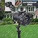 Solarmart Led Christmas Light Projector - 2017 Newest Version Bright Led Landscape Spotlight with 16 Slides Dynamic Lighting Landscape Led Projector Light Show for Halloween, Party, Holiday Decoration