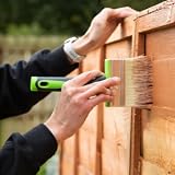 Ronseal CLEAR Fence Life Brush 37076 for Fence Coatings Wide Head Comfort Handle view 5