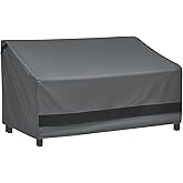 loriano 3-Seater Patio Furniture Covers,100% Waterproof for Loveseat Couch Outdoor Sofa, Heavy Duty 600D Oxford Fabric, Premium PVC Coating for Sun Fade Resistance, 79" W x 37" D x 35" H