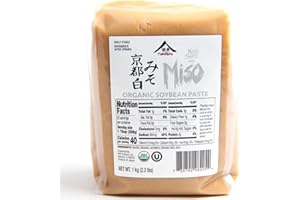 Kyoto Shiro White Miso Paste Aged 3 Months by Namikura Miso Co 1 kg (2.2 lbs)