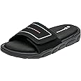 Alpine Swiss Gabe Mens Slide Sandals Shock-absorbing foam Insole for Arch Support Adjustable Strap Athletic Sandals Anti-Slip Traction EVA Foam Outsoles