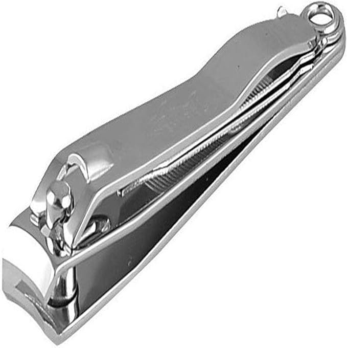 Flybloom 1Pc Nail Clippers With Nail File, Large Stainless Steel