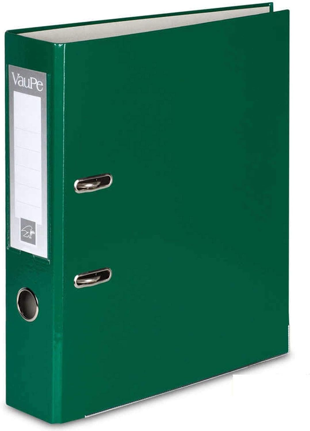 1 x Green A4 Large 75mm Lever Arch Files Folders Metal Edge & Finger