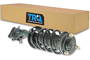 TRQ Front Left Complete Strut & Coil Spring Assembly Drivers Side Compatible with 2012-2015 Honda Civic