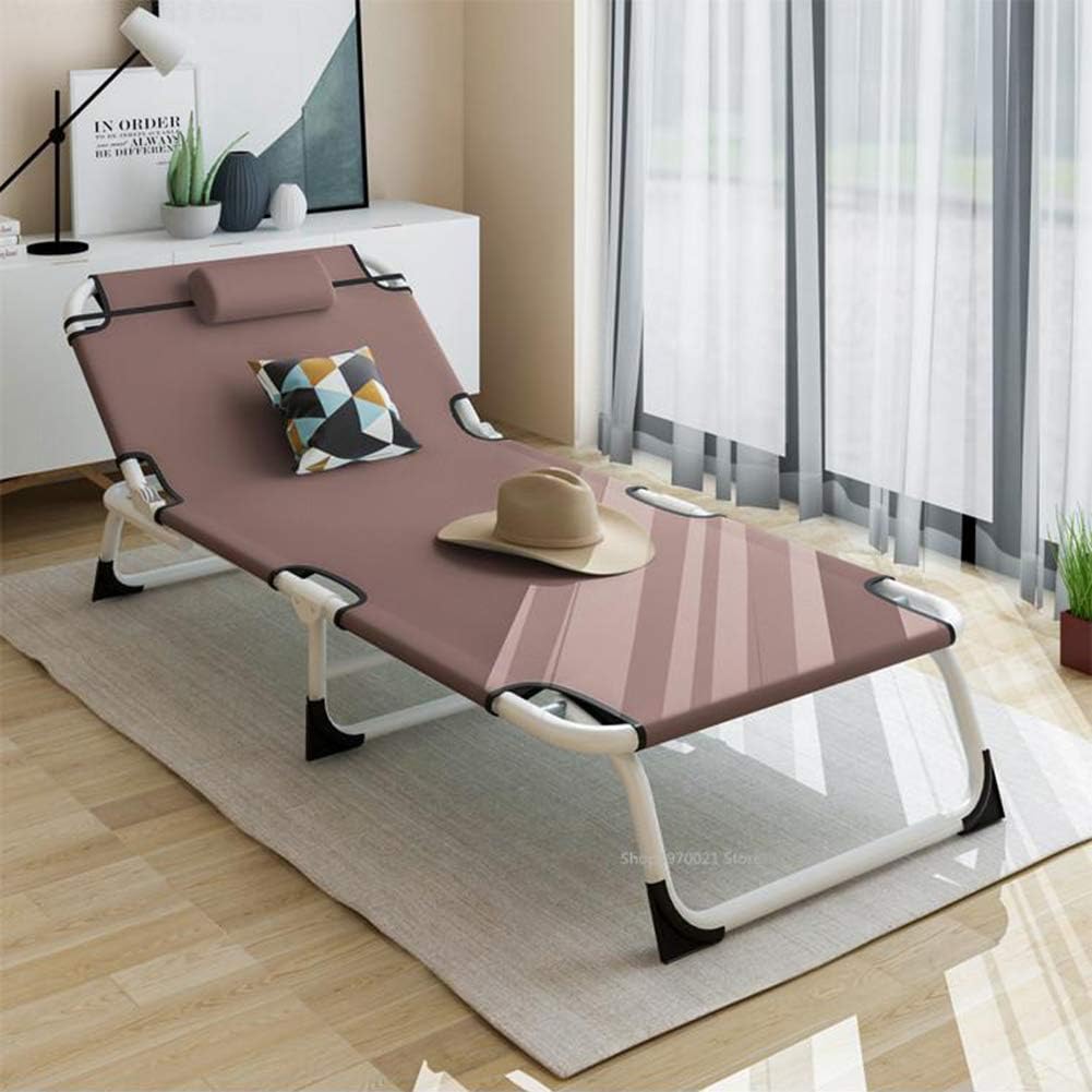 DOOT Lazy Nap Bed With Pad,Folding Lounge Chair,Multifunctional Single