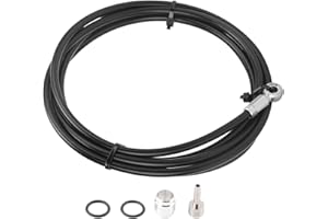 CHEOTIME Bicycle 2M Disc Brake Oil Tube Brake Hose with Connection Insert for SRAM Guide R RS G2