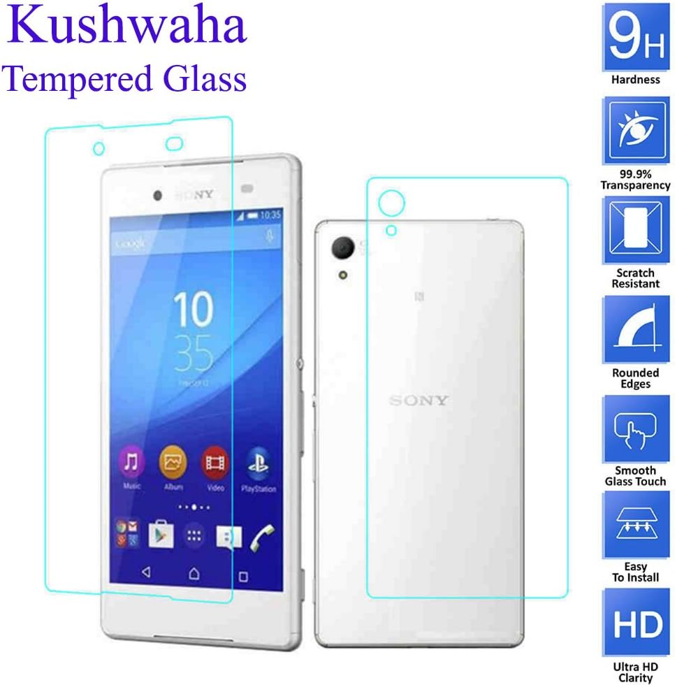 Compatible for Sony Xperia Z3+ Plus (5.2") Tempered Glass (Front & Back)