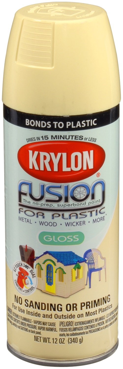 Krylon 2334 Fusion Spray Paint, Buttercream eBay