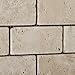 Ivory Travertine 2 X 4 Tumbled Brick Mosaic Tile - Box of 5 sq. ft.