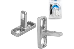 2 PCS Washer Machine Door Latch, 5304505088 Upgraded Washer Door Strike, 1.77 Inch Replacement Washer Door Latches for Electrolux Frigidaire Washer Parts AP6031188, 4452319, PS11766033, Silver Urkupoo