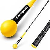 Goashpeaot Golf Swing Trainer, Golf Warm-Up Stick for Improve Strength Tempo Balance and Flexibility, Golf Training Aid Ideal for Indoor and Outdoor Practice