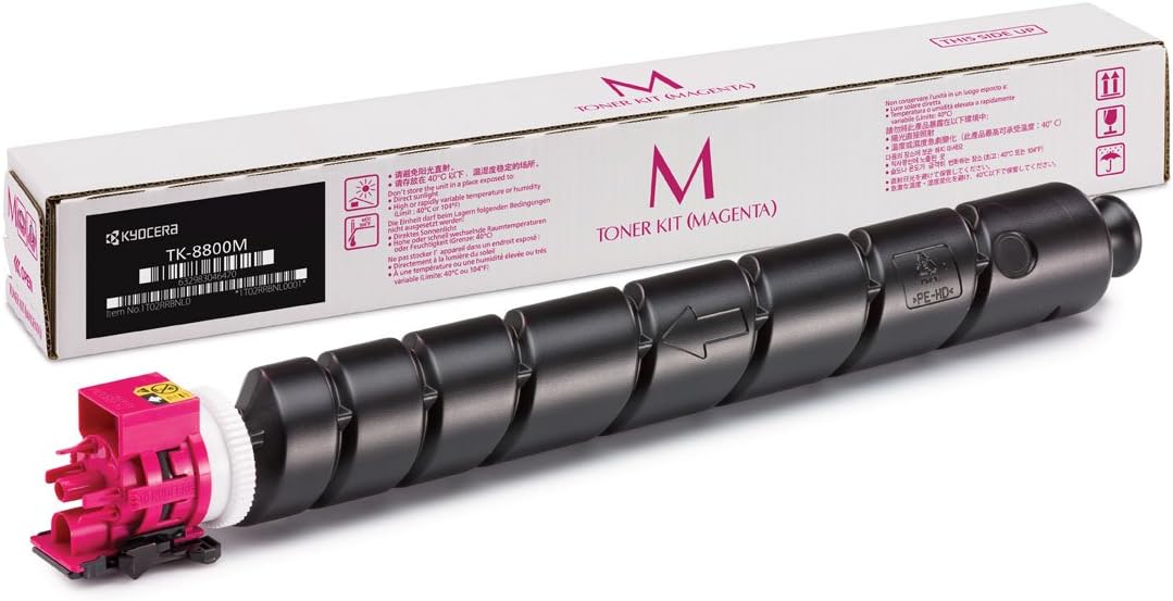 Kyocera TK-8800M Laser Toner Magenta Original Premium Printer Cartridge 1T02RRBNL0 for Ecosys P8060cdn