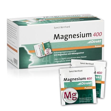 Sanct Bernhard Magnesium 400 Direkt Pulver