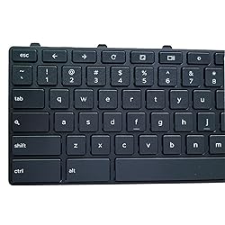 Laptop Replacement Keyboard for Dell Chromebook: 11
