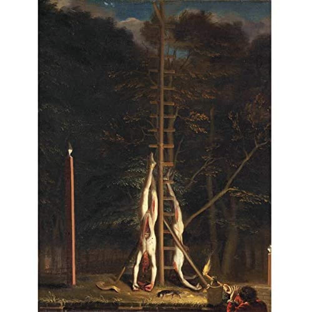 Artery8 De Baen Corpses Of The De Witt Brothers Painting Unframed Wall Art Print Poster Home Decor Premium