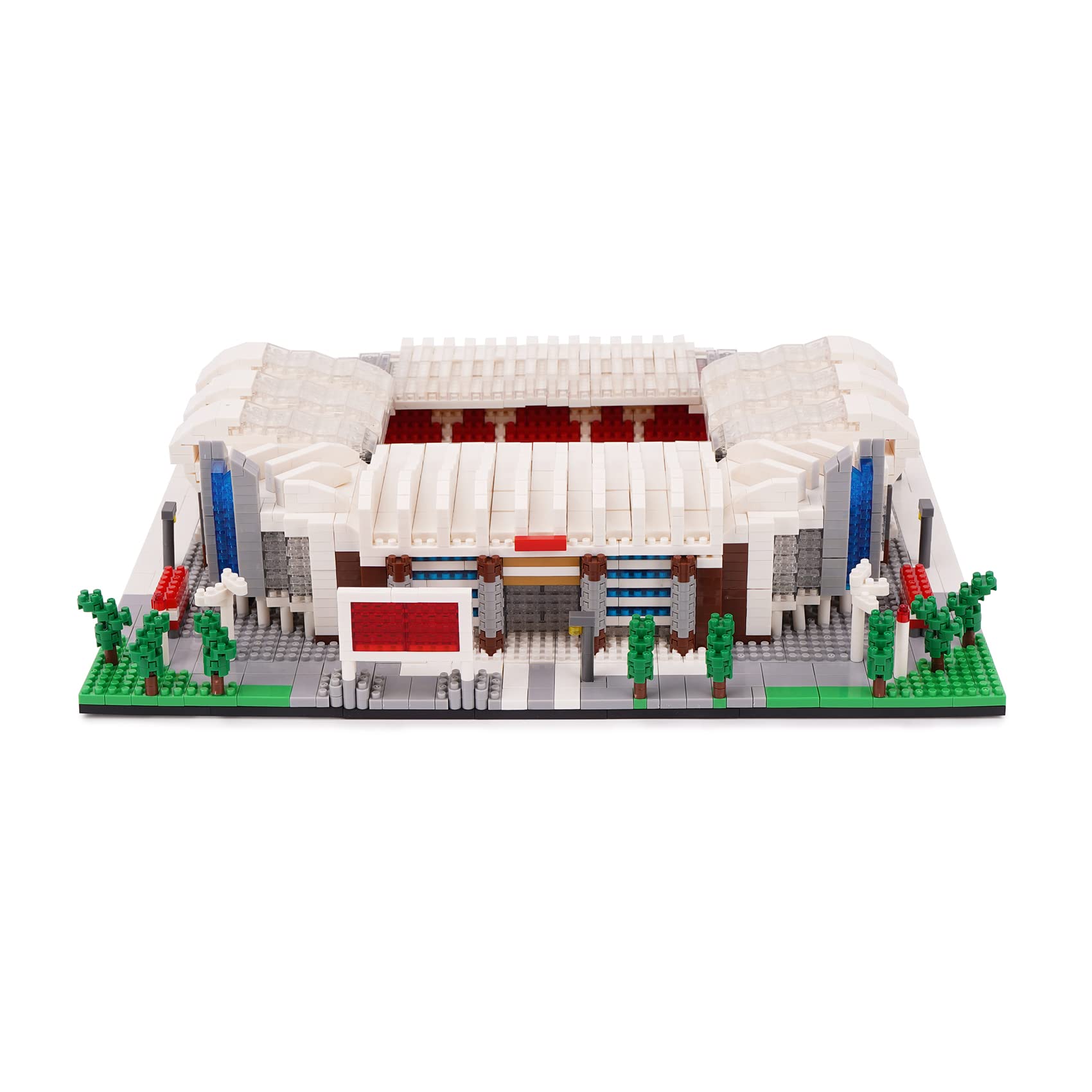 Photo 1 of Geniteen Micro Mini Blocks, Football Stadium Series Model Mini Building Blocks Architecture Model Building kit (Old Trafford)