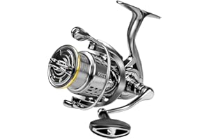 Fishdrops Saltwater Spinning Reel, 12+1BB Ultra Lightweight Powerful Fishing Reel, Metal Frame Carbon Fiber 33 LB Max Drag, 5.5:1 High Speed Ultra Smooth for Saltwater Fishing Reels