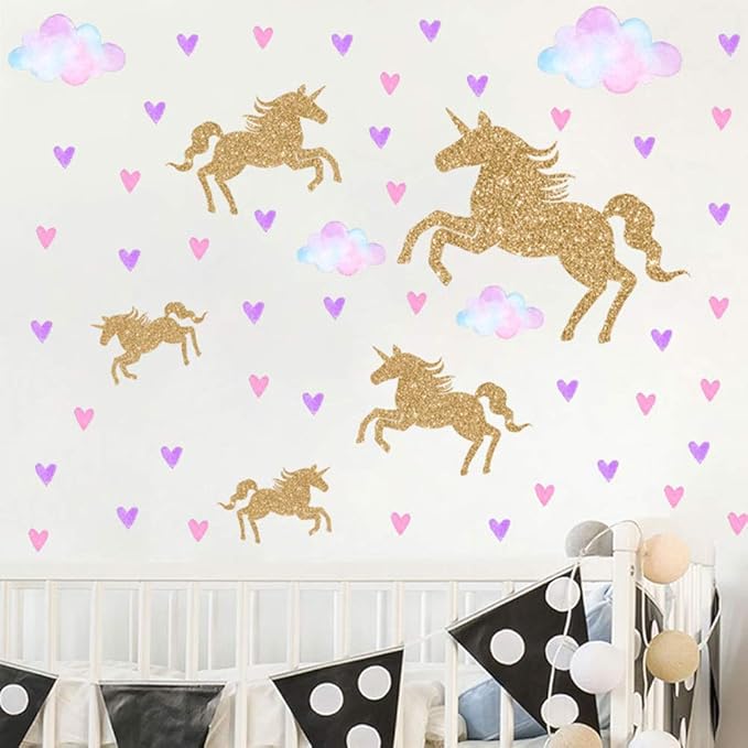 nursery peel and stick wall decals