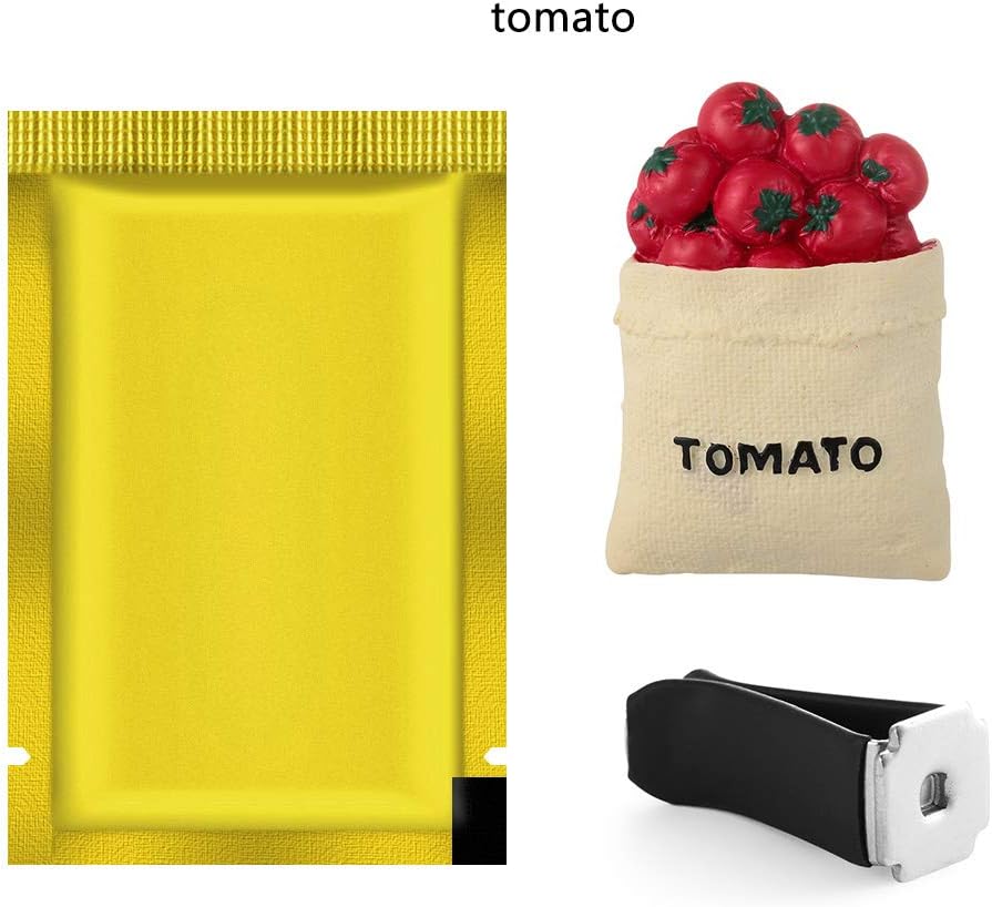 Car Perfume Clip Air Conditioner Outlet Decoration Cute Cartoon Cactus Freshener 3D Simulation Plant(tomato)