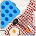 Crystal Bake SteelRim Silicone Muffin & Cupcake Baking Pan - 12 Cup - Blue