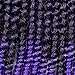 fani 3 Pack Spring Twist Braids Ombre Purple Crochet Braids 8 Inch Synthetic Braiding Fluffy Crochet Twist Hair Extension Low Temperature Fiber 110g/Pack (T1B/Purple)