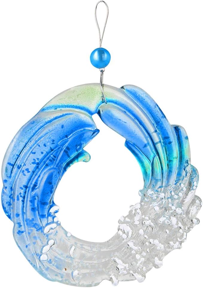 Ocean Catching Decoration,Glass Ocean Suncatcher Ornament Ornament
