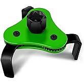 Bvdimn Upgraded Universal Oil Filter Wrench, 3 Jaw Oil Filter Removal Tool