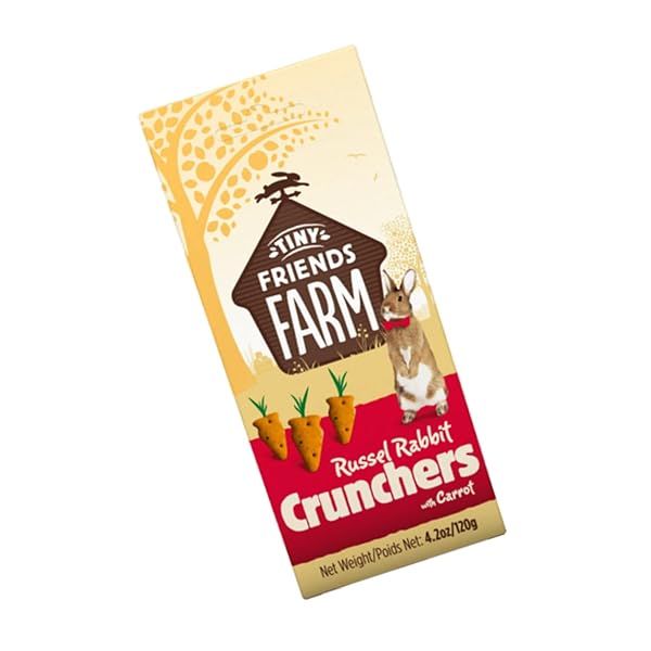 RUSSEL RABBIT CARROT CRUNCHERS TREAT, 4.2-OZ (PACK OF 4)
