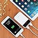 Portable Battery Charger 10000mAh,Mobile Phone Charger 2 Outputs Ultra Compact External Batteries Pack,Pocket-sized LCD Power Bank Fast Charging Speed Technology 2.4A for iPhone,Samsung Galaxy and Mor