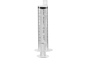 NEOCONNECT NeoMed at Home 12mL ENFit Reusable Syringe with an O-Ring Plunger - Box of 15 - 300 Uses per Box – connects to feeding tubes and extension sets for tube feeding medication delivery or oral medication delivery