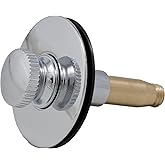PROFLO PFWO903 Waste and Overflow Push/Pull Stopper Only - Chrome