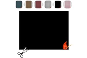 WINECRAFT Full Sheet Adhesive Match Striker Sticker Paper (8.5"x11") | Replacement Stryker Stricker for Safety Matches | Peel & Stick Flint Lighter Dot Pad Custom Shape & Size (Black)