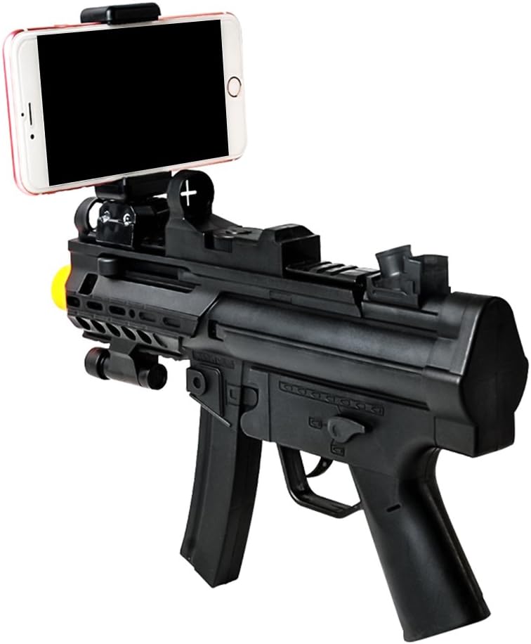 Hanmun Bluetooth Augmented Reality Gun Game New Technology 360 Degree AR Gun Using Bluetooth to Connect Real World and Virtual CS Gun Game by Cellphone Suits Android and IOS System