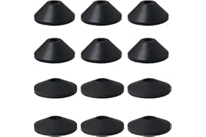 JJHXSM 12pcs Conical Toilet Bolt Rubber Washer M6 + M8 Prevent Leakage Bolt Kits for Toilet Tank Maintenance