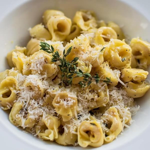 CORABELLA FOUR CHEESE TORTELLINI PASTA, NON GMO | CLASSIC FOUR PURE CHEESE | NO PRESERVATIVES – PREMIUM INGREDIENTS ITALIAN FLAVOR – MADE IN ITALY – 8-OZ (PACK OF 3)
