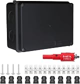 LANUCN 10 Way Junction Box IP65 Waterproof Enclosure 150x110x70mm view 1