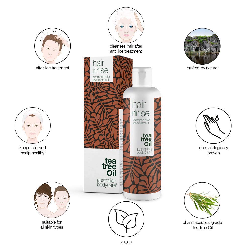 Australian Bodycare Hair Rinse Prevents Head Lice After