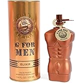 G For Men Elixir Men's Cologne 3.4 Fl. Oz. Eau de Toilette Spray