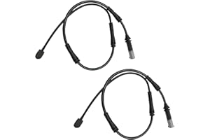 PXASU 34356792289 Brake Pad Sensor for 2014-2018 BMW F20 F30 F31, for 228i 230i 320i 328i 328D 330i 330E, Front Left and Right Wheel Brake Wear Pads Sensor, Set of 2