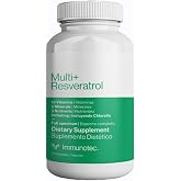 Immunotec - Multi+ Resveratrol - Full Spectrum Dietary Supplement - 13 Vitamins, 5 Minerals, 3 Nutrients with Chlorella