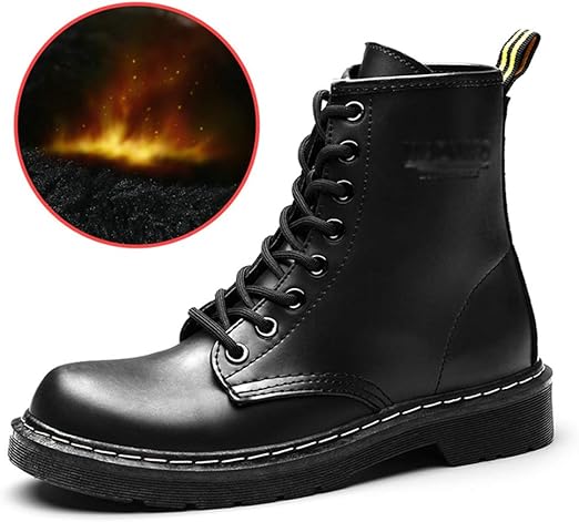 simple leather boots