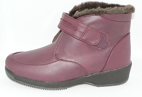 Amazon ビーグル 最強防滑 4e レディース ハイカット シューズ Nb6 B6wp 婦人靴 冬靴 ブーツ 23 5cm ワイン ブーツ ブーティ