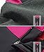 ChezMax Outdoor Women Waterproof Windproof Mountain Fleece Soft Shell Ski Pant