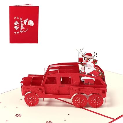 Yintiod 3d Pop Up Biglietto D Auguri Fatto A Mano