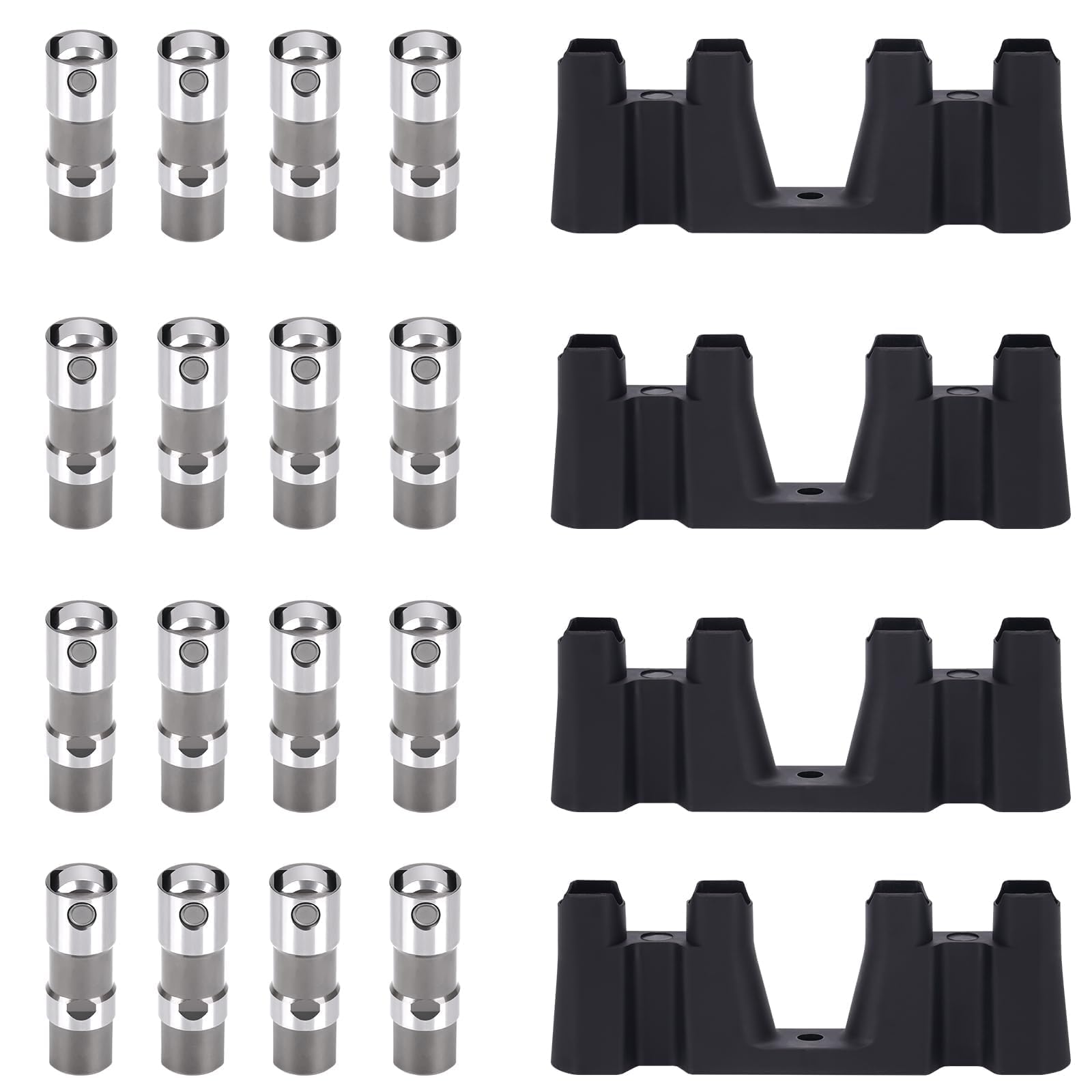 Photo 1 of VEELECP Lifters and Trays (Set of 16 + 4) Compatible with LS LT Engines - LS1 LS2 LS3 LS4 LH6 LM7 LQ9 LT1 LT4-5.0L 5.3L 5.7L 6.0L 6.2L Select Models